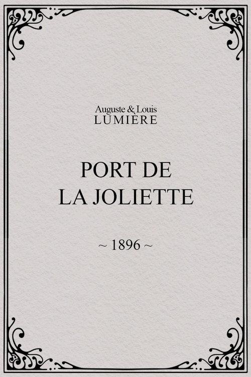 Port de la Joliette 1896 official movie poster