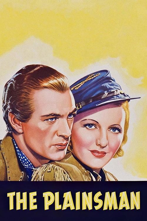 The Plainsman 1936 official movie poster