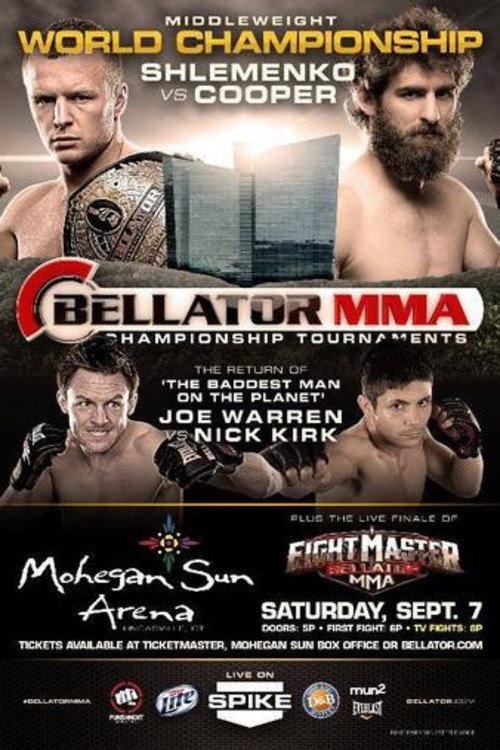 Bellator 98 2013 official movie poster