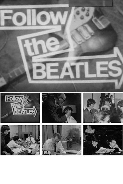 Follow The Beatles 1964 official movie poster