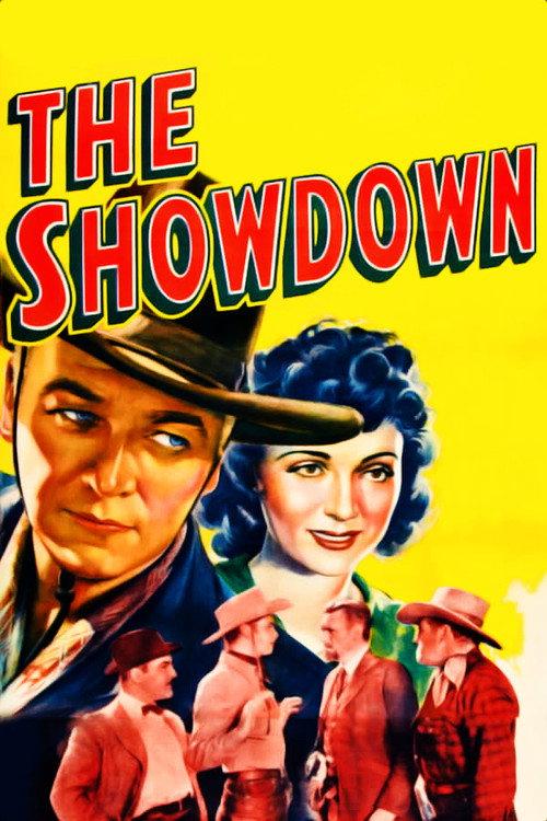 The Showdown 1940 official movie poster