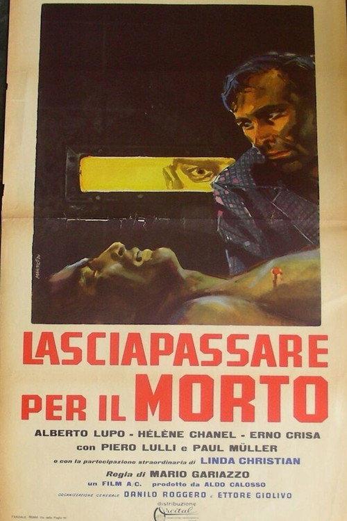Passport for a Corpse 1962 official movie poster