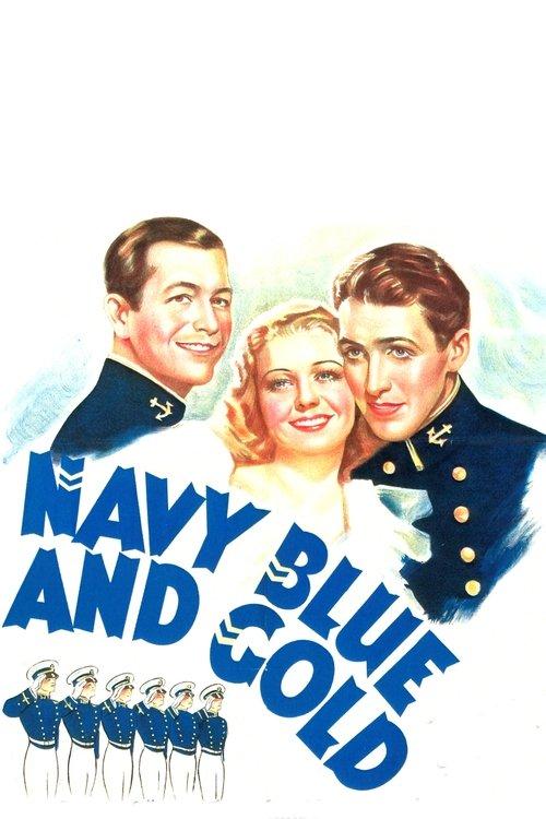 Navy Blue and Gold 1937 official movie poster