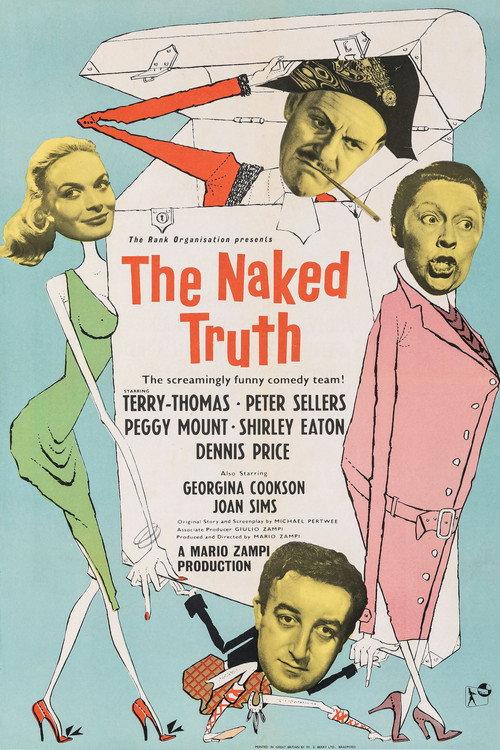 The Naked Truth 1957 official movie poster