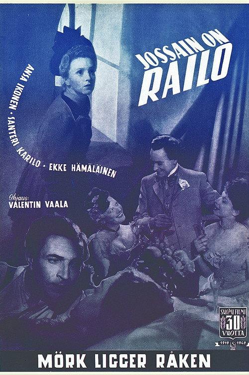 Jossain on railo 1949 official movie poster