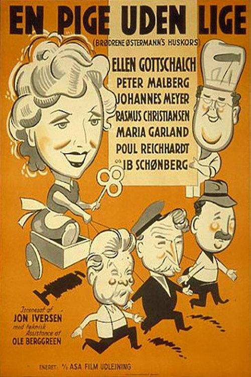 En pige uden lige 1943 official movie poster