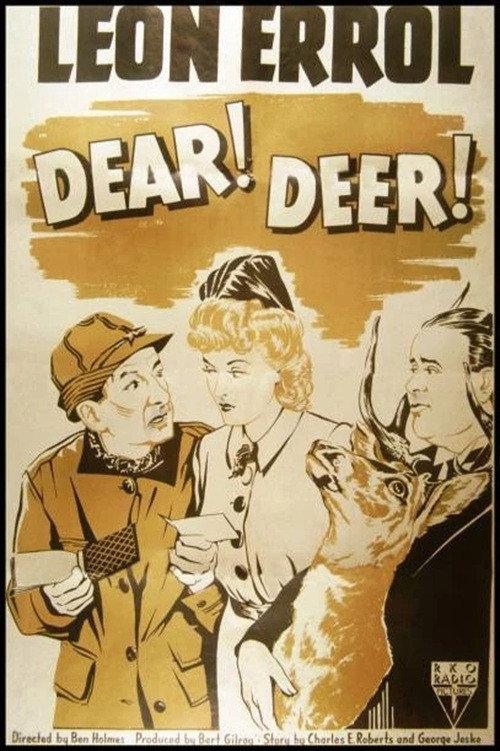Dear! Deer! 1942 official movie poster