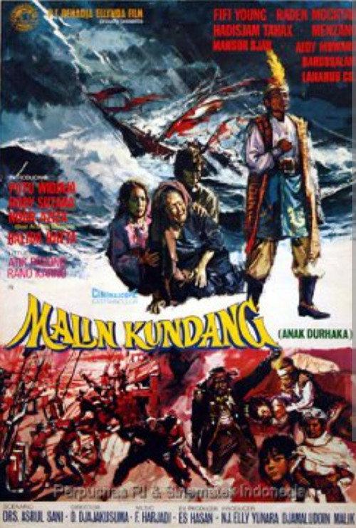 Malin Kundang (Anak Durhaka) 1971 official movie poster