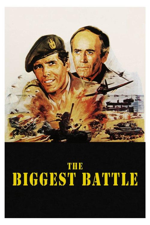 The Biggest Battle 1978 official movie poster