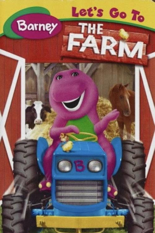 Barney: Let's Go to the Farm 2005 official movie poster