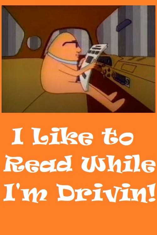 I Like To Read While I'm Drivin 1985 official movie poster