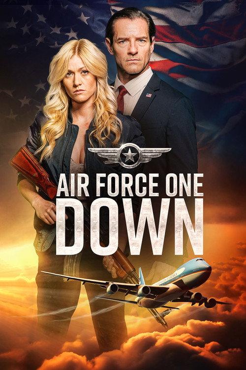 Air Force One Down 2024 official movie poster