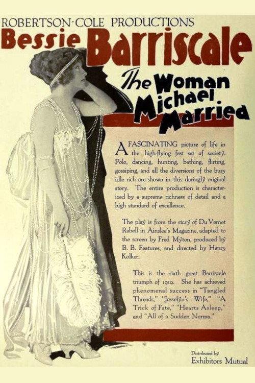 The Woman Michael Married 1919 official movie poster