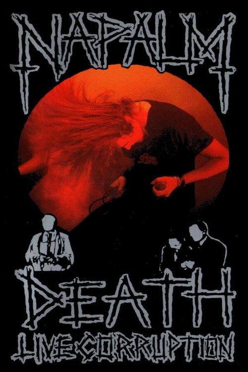 Napalm Death: Live Corruption 1990 official movie poster