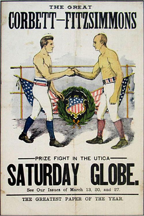 The Corbett-Fitzsimmons Fight 1897 official movie poster