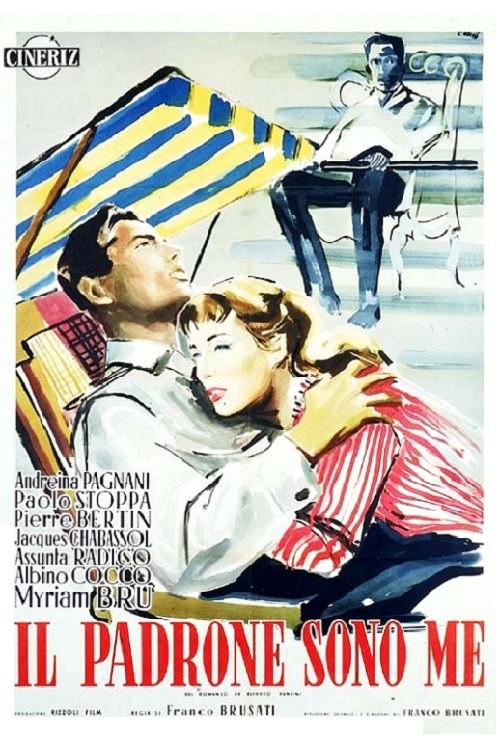 Il padrone sono me 1955 official movie poster