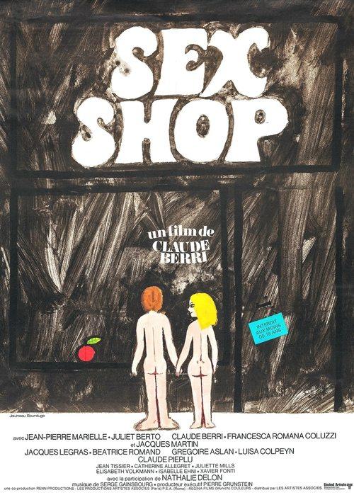 Sex Shop 1972 official movie poster