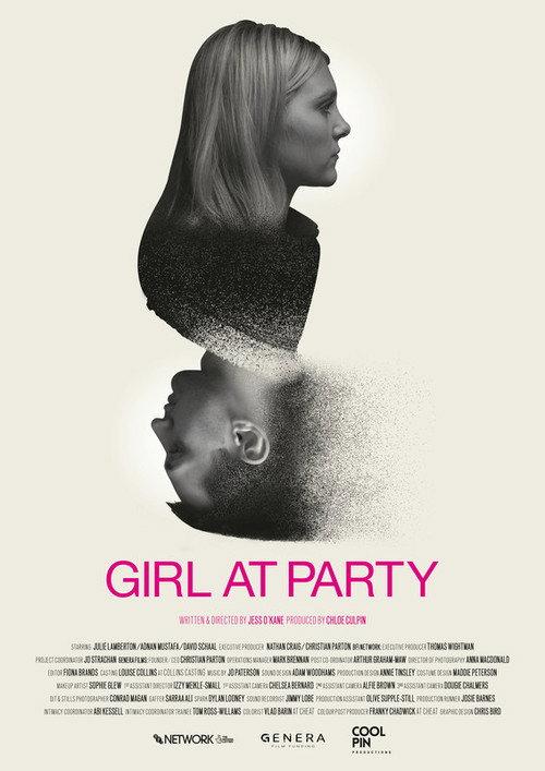 Girl at Party 2022 official movie poster