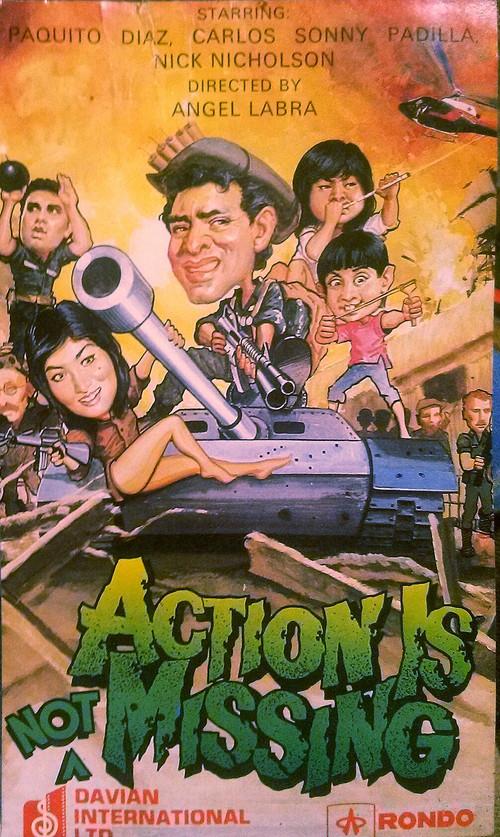 Action Is Not Missing 1987 official movie poster