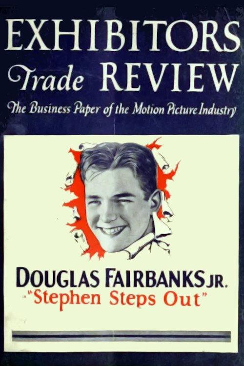 Stephen Steps Out 1923 official movie poster