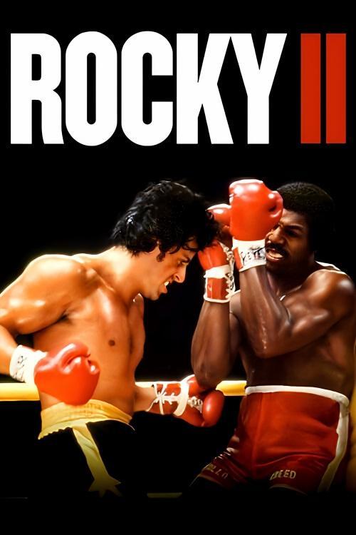 Rocky II 1979 official movie poster