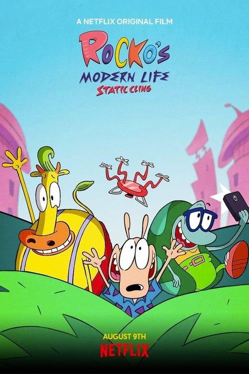 Rocko's Modern Life: Static Cling 2019 official movie poster