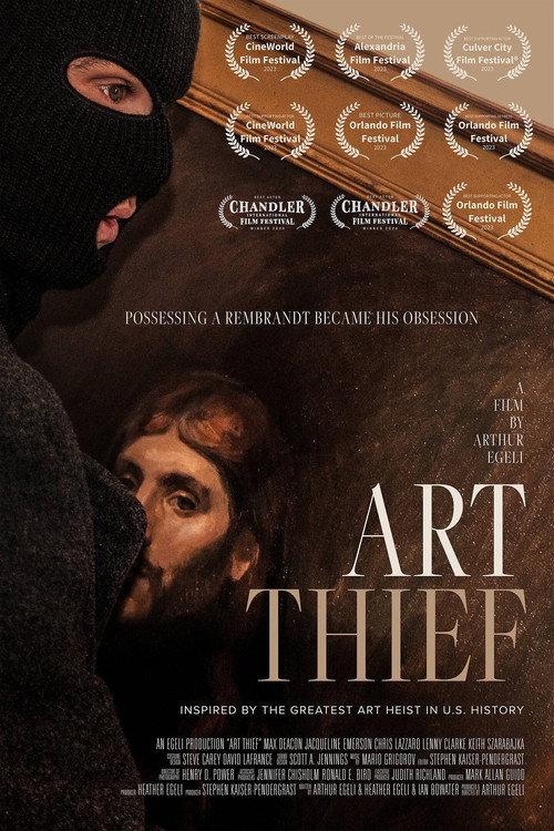 Art Thief 2023 official movie poster