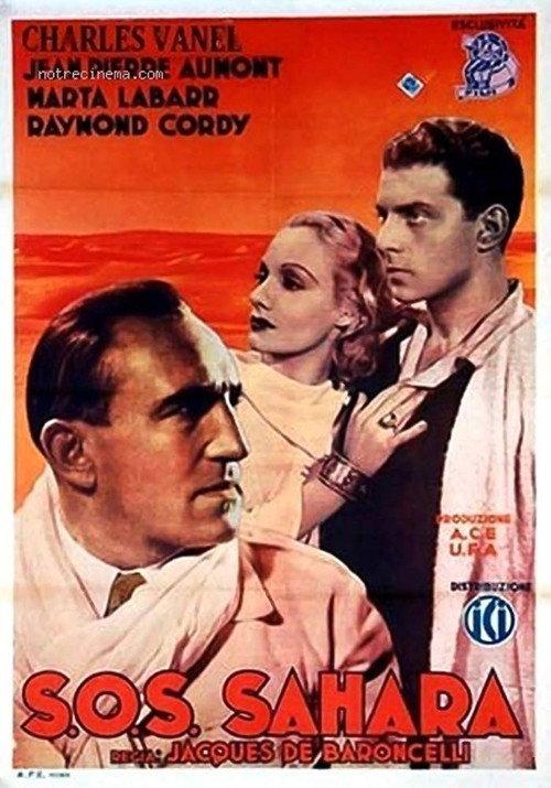S.O.S. Sahara 1938 official movie poster