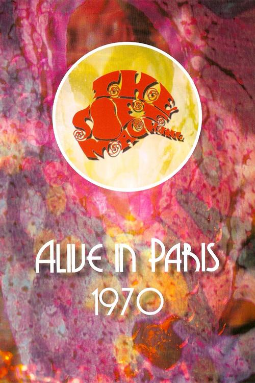 Soft Machine: Alive in Paris 1970 1970 official movie poster