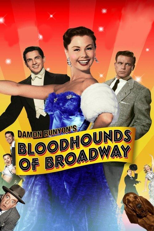 Bloodhounds of Broadway 1952 official movie poster