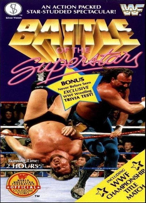 Battle of the WWE Superstars 1990 official movie poster