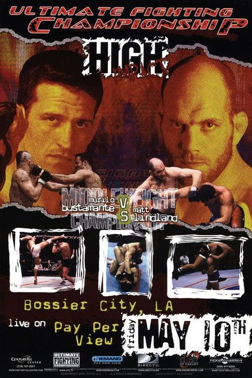 UFC 37: High Impact 2002 official movie poster