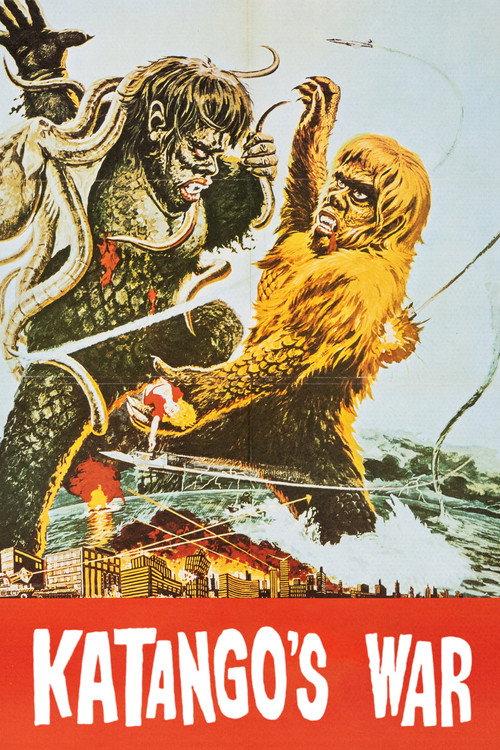 Katango's War 1973 official movie poster