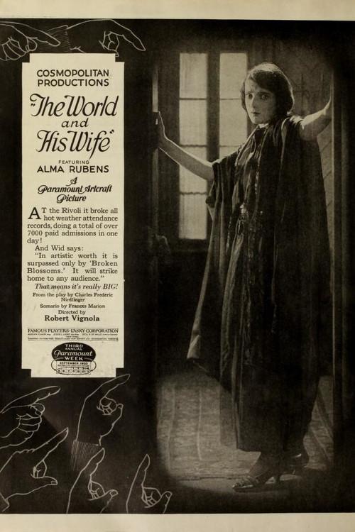 The World and His Wife 1920 official movie poster