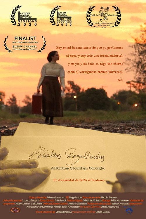 Palabras degolladas. Alfonsina Storni en Coronda 2015 official movie poster