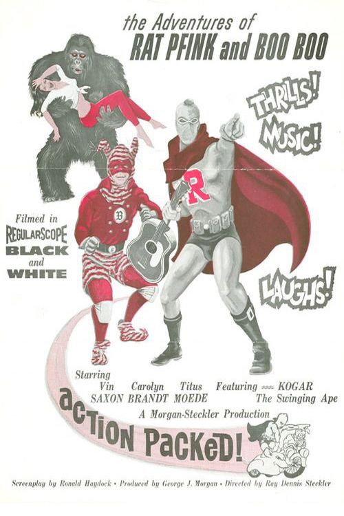 Rat Pfink a Boo Boo 1966 official movie poster