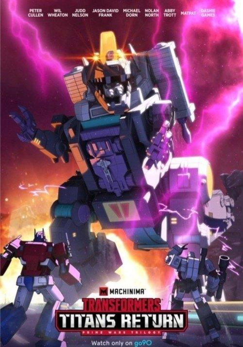 Transformers: Titans Return 2017 official movie poster