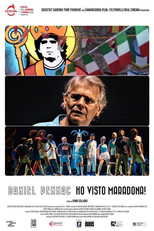 Daniel Pennac: Ho visto Maradona! 2022 official movie poster