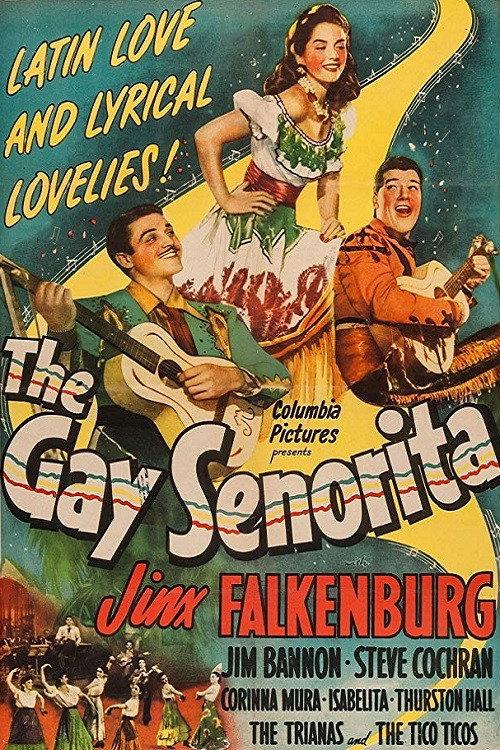 The Gay Senorita 1945 official movie poster