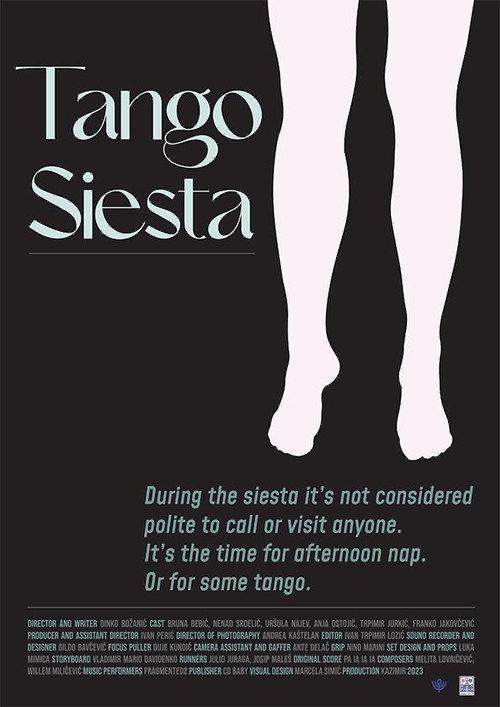 Tango siesta 2024 official movie poster