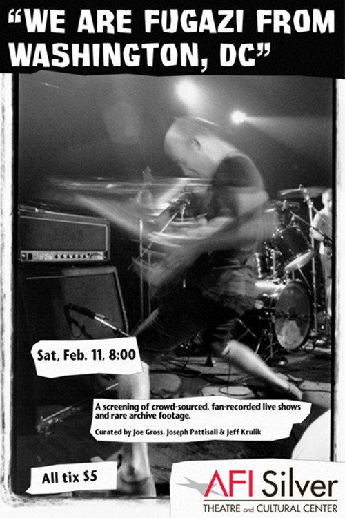 We Are Fugazi from Washington, D.C. 2023 official movie poster
