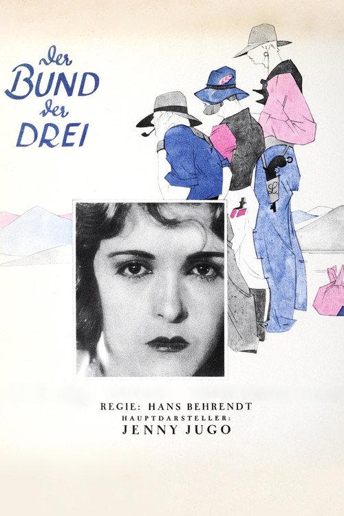 Der Bund der Drei 1929 official movie poster