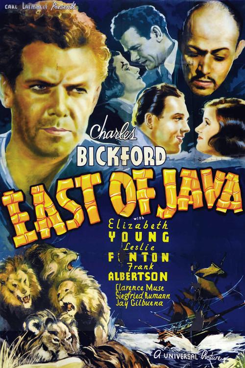 East of Java 1935 official movie poster