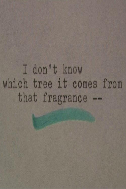 I Don't Know Which Tree It Comes From that Fragrance 2017 official movie poster