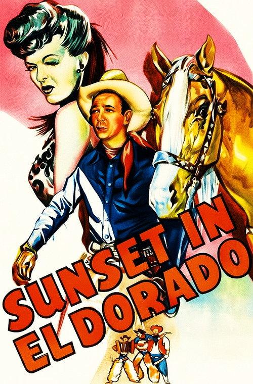 Sunset in El Dorado 1945 official movie poster