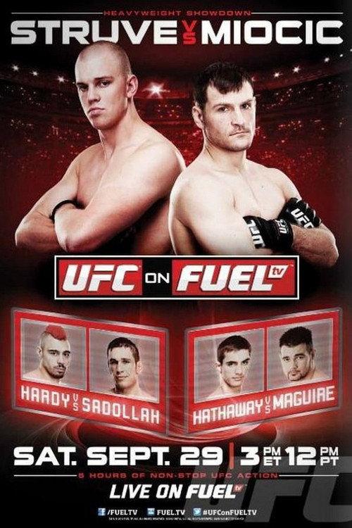 UFC on Fuel TV 5: Struve vs. Miocic 2012 official movie poster