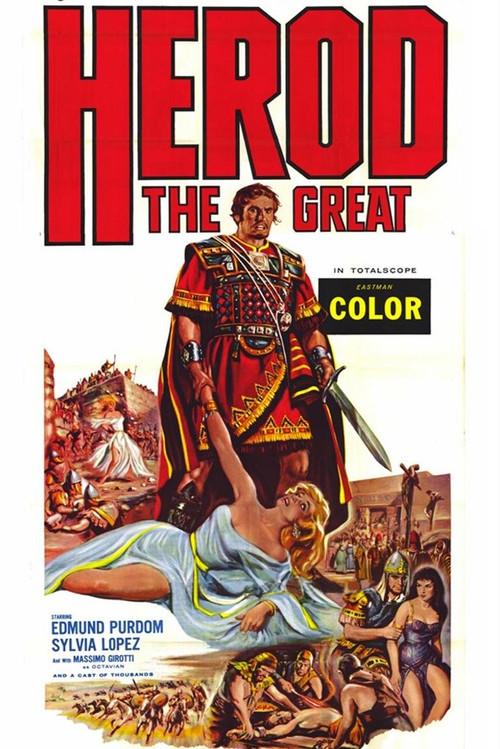 Herod the Great 1959 official movie poster