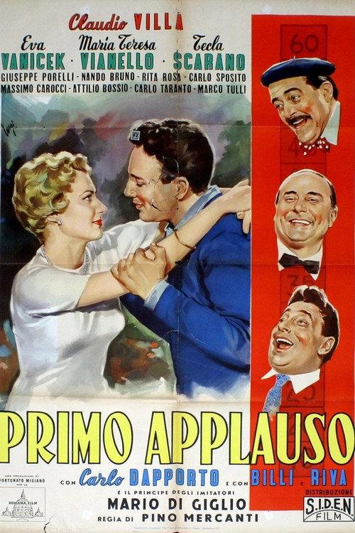 Primo applauso 1957 official movie poster