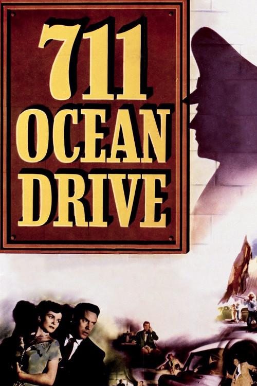 711 Ocean Drive 1950 official movie poster