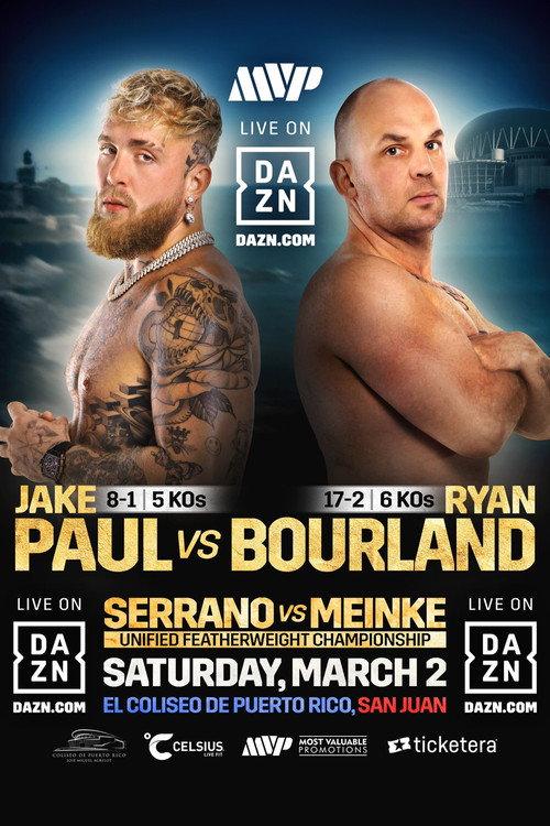 Jake Paul vs. Ryan Bourland 2024 official movie poster